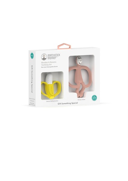 Banana-Silikon Dis Kasiyici Hediye Seti / Pembe fiyatları