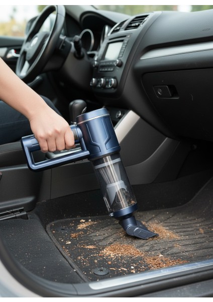 2000PA 100W Kablosuz Araç Süpürgesi – 4’ü 1 Arada Güçlü Emiş, Hepa Filtre, LED Işıklı, 5 Başlıklı fiyatları