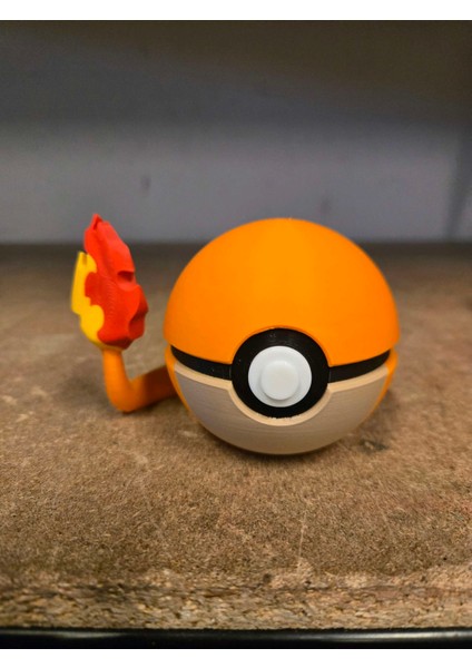 Pokemon Charmander Pokeball Poke Topu