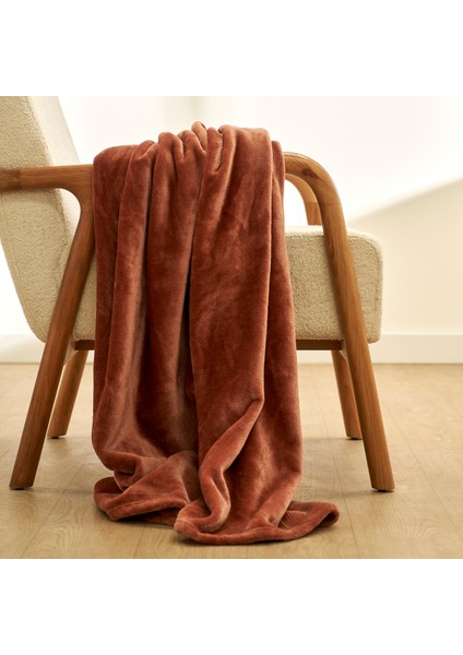 Shelly Wellsoft Tv Battaniyesi Kiremit (140X190 Cm)