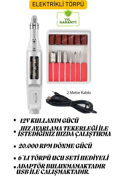 150W UV Lambalı Protez Tırnak Seti – Profesyonel Manikür ve Nail Art Uygulamaları İçin Komple Kit