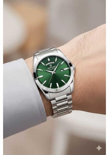 Reward RWA147124 Çelik Kordon Erkek Kol Saati