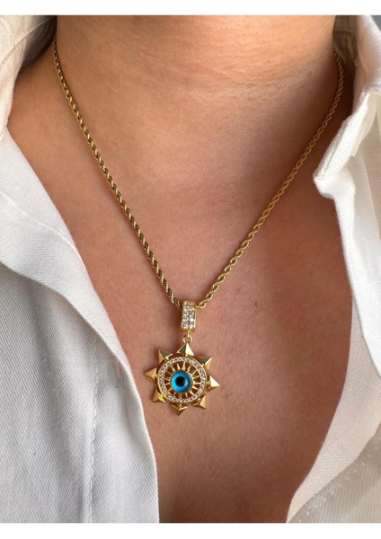 Nazar Boncuklu Yıldız Kolye fiyatları