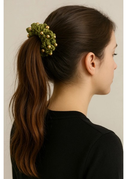 Dörtlü Yeşil Toka Seti