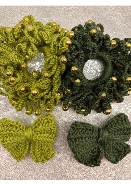 Dörtlü Yeşil Toka Seti fırsatları