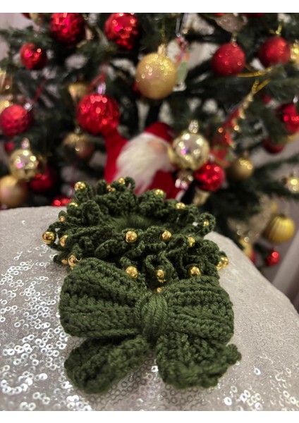 Dörtlü Yeşil Toka Seti