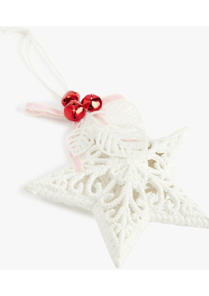 Metal Aksesuarlı Yılbaşı Süsleme Yıldızı fiyatları