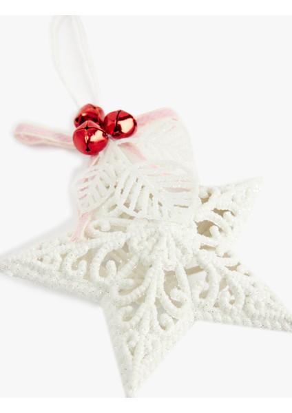 Metal Aksesuarlı Yılbaşı Süsleme Yıldızı modelleri