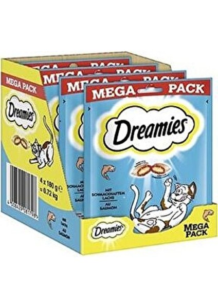 Mega Pack 4x180 gr Lezzetli Ödül Maması Kediler İçin Enerji ve Mutluluk Kaynağı fiyatları