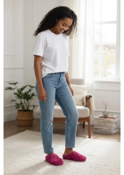 Yumuşak Ses Yapmayan Taban Peluş Yumuşacık Ev Terlik modelleri