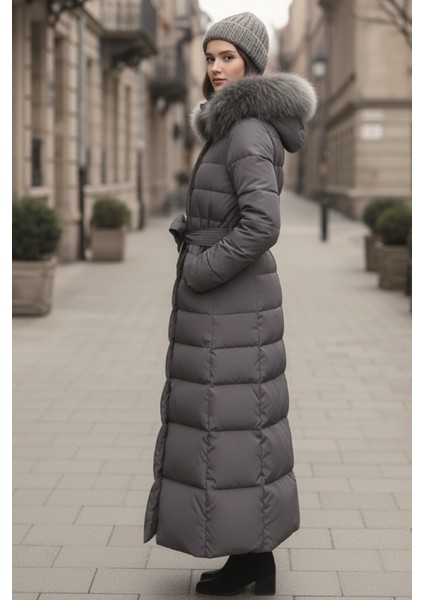 Günlük Kışlık Tam Boy Şişme Kadın Tesettür Mont fırsatları