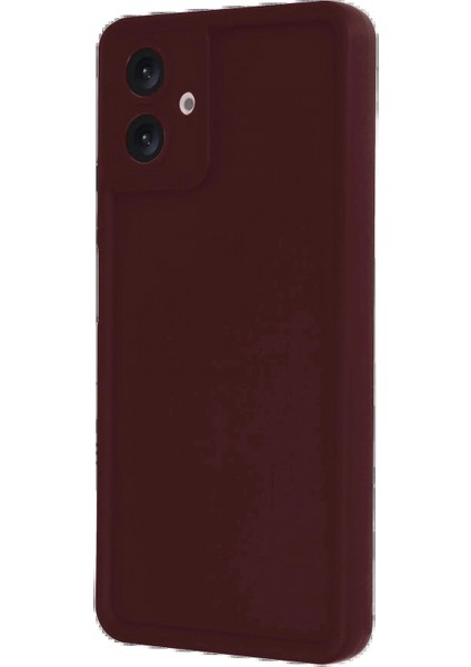 Samsung Galaxy A06 Kılıf Viera Silikon - Bordo