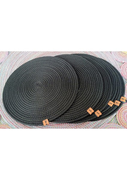 Amerikan Servis 6 Adet 32CM Supla Siyah Runner modelleri