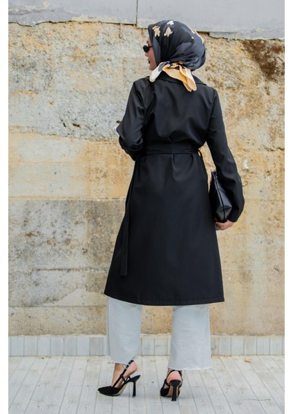 Rinny Bondik Trençkot-Siyah indirimleri