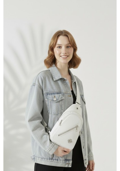 Ünisex Çok Bölmeli Omuz ve Bel Çantası - Günlük Çapraz Çanta (29X17X6 Cm) modelleri