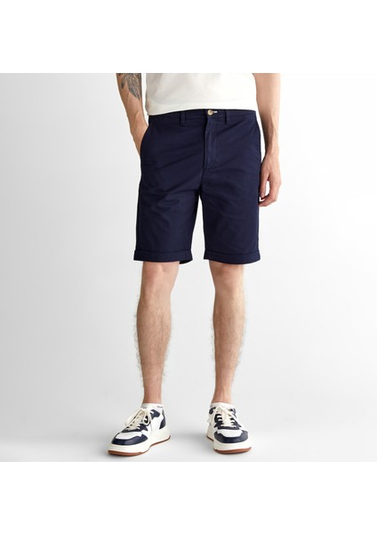 Erkek Lacivert Slim Fit Şort modelleri