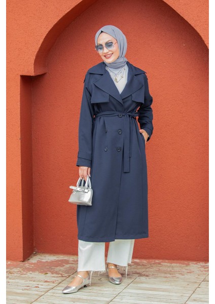 Rodi Uzun Astarlı Trençkot-Laci fırsatları