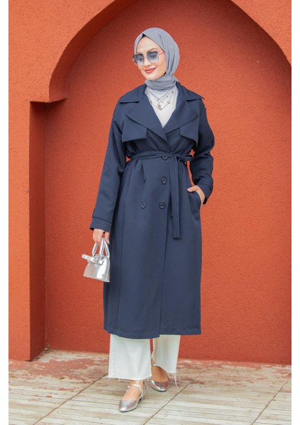 Rodi Uzun Astarlı Trençkot-Laci indirimleri