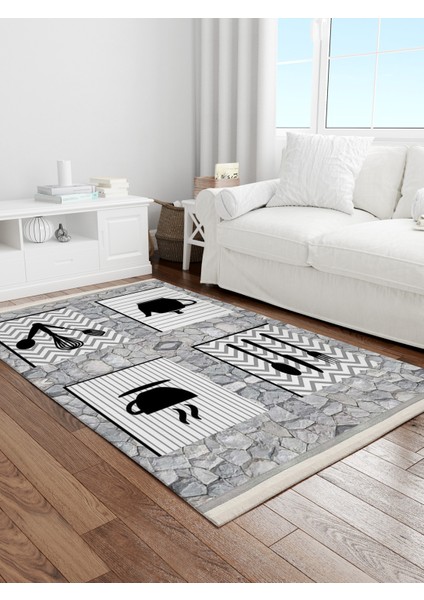 Destek Halı MK-9019A – Makinede Yıkanabilir, Kaymaz Taban, Dijital Baskı Halı fiyatları