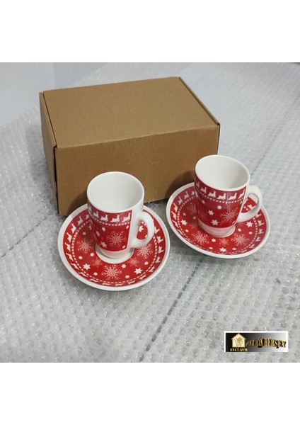 Evci Yılbaşı Özel 2 Kişilik Fincan Seti fiyatları