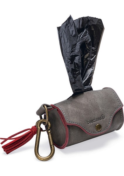 Drnds Beeztees Köpek Dışkı Toplama Poşeti Taşıma Çantası, Gri, 8X5X5CM