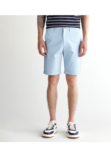 Erkek Mavi Slim Fit Şort modelleri