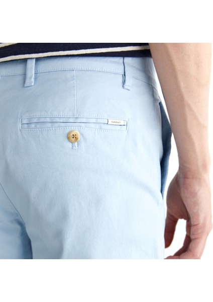 Erkek Mavi Slim Fit Şort indirimleri