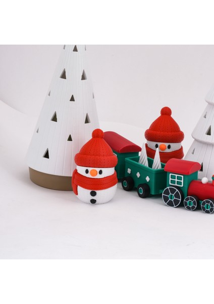 2’li Kardan Adam Biblo Seti | Yılbaşı Dekoru, Masaüstü Süs ve Yeni Yıl Hediyesi indirimleri