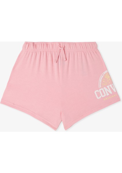 Graphic Çocuk Pembe Şort