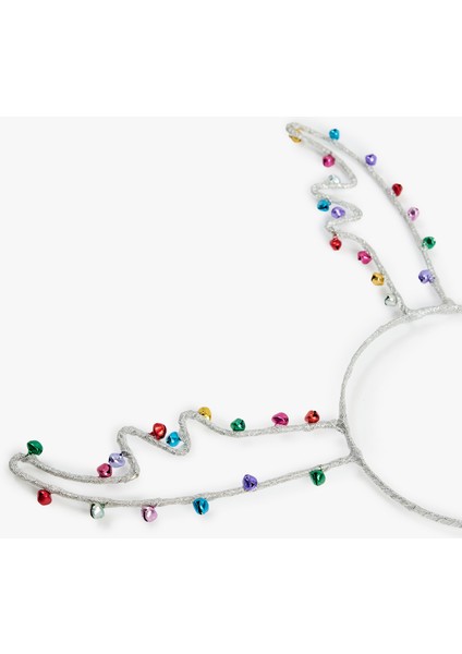 Geyik Boynuzu Detaylı Boncuklu Yılbaşı Tacı modelleri