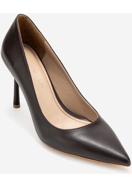 Kadın Sivri Burun Stiletto Zy 4016 Kahverengi modelleri