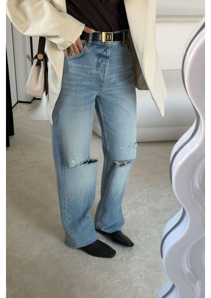 Lazer Kesikli Taşlamalı Jean modelleri