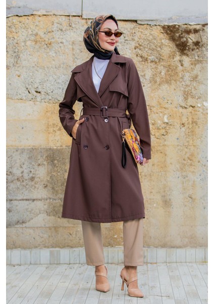 Rinny Bondik Trençkot-Kahve