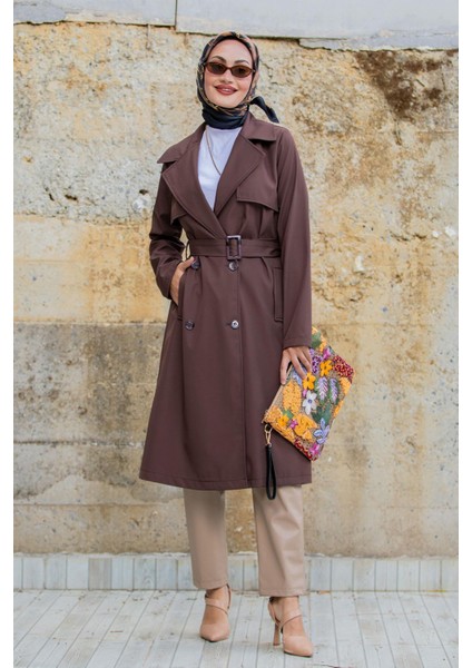 Rinny Bondik Trençkot-Kahve modelleri