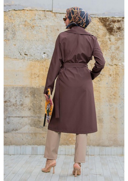 Rinny Bondik Trençkot-Kahve fırsatları