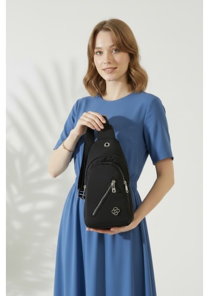 Ünisex Çok Bölmeli Omuz ve Bel Çantası - Günlük Çapraz Çanta (29X17X6 Cm) fiyatları