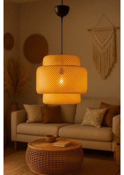 Alora Bambu Japon Sarkıt Avize