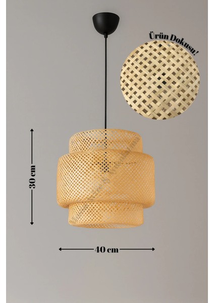 Alora Bambu Japon Sarkıt Avize modelleri