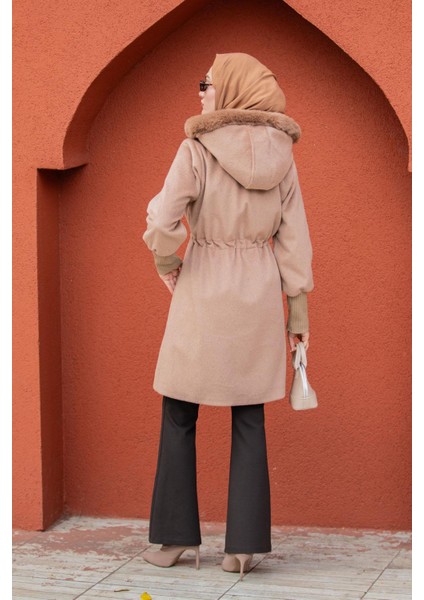 Lupi Kürk Kapşon Ithal Angora Kaban-Taba fırsatları