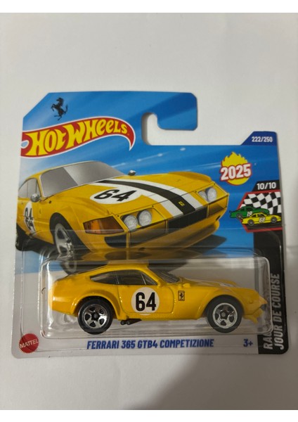 Ferrari 365 Gtb4 Competizione Sarı