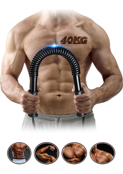 Yüksek Direnç Seviyeli Bük Bük Egzersiz Aleti