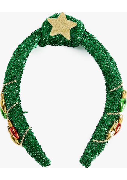 Parlak Yıldız Detaylı Yılbaşı Tacı