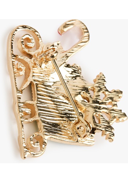 Yılbaşı Temalı Taşlı Broş fiyatları