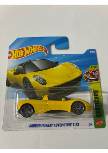 Gordon Murray Automotive T.33 Sarı