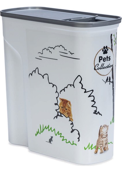 Drnds Beeztees Kedi Maması Saklama Kabı 6l modelleri