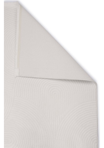 Enti Akik 8612 Krem Halı Kilim Salon Mutfak Kesme Yolluk Dokuma