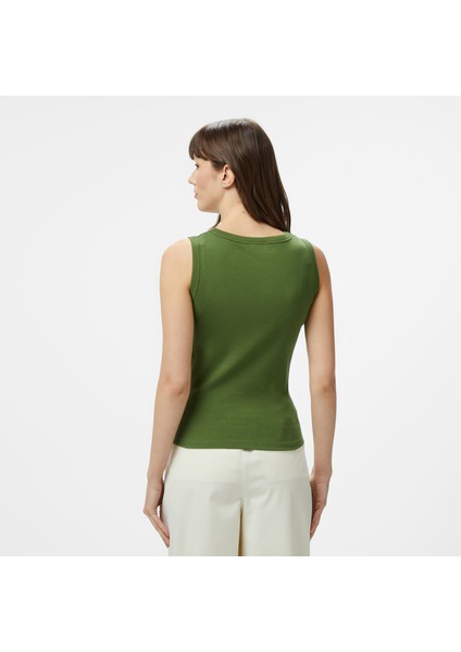 Kadın Yeşil Slim Fit T-Shirt fiyatları