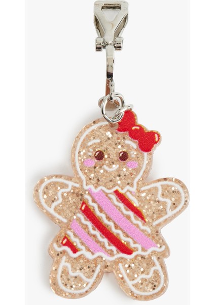 Çok Renkli Sallantılı Klipsli Kurabiye Küpe