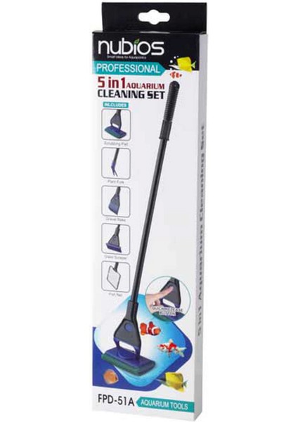 Mtxdpn Akvaryum Temizleme Seti 5 Fonksiyonlu