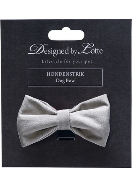 Drnds Beeztees Dbl Köpek Papyonu, Kadife, Gri, 9cm fırsatları